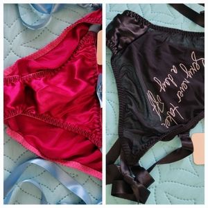 Agent Provocateur 2 Panties with ribbons